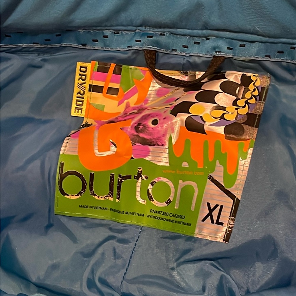 Used Burton dry ride snow pants